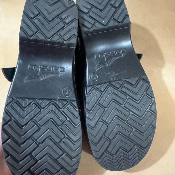 Dansko Brown Leather Mary Jane Clogs Size 35 EU / 4.5-5 US - Picture 3 of 5